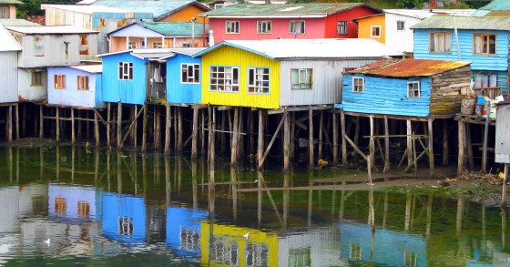 Palafitas de Castro, no Chile