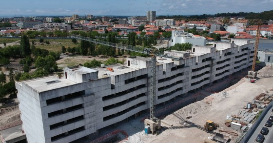 Telhabel constrói edifício inacabado do condomínio Jardins da Efanor: são 62 apartamentos