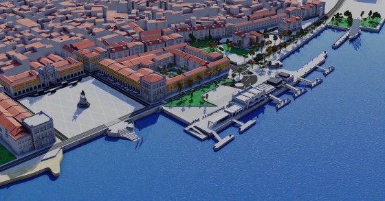 Assim vai mudar Lisboa junto ao Tejo: novo cais estará pronto em 2020