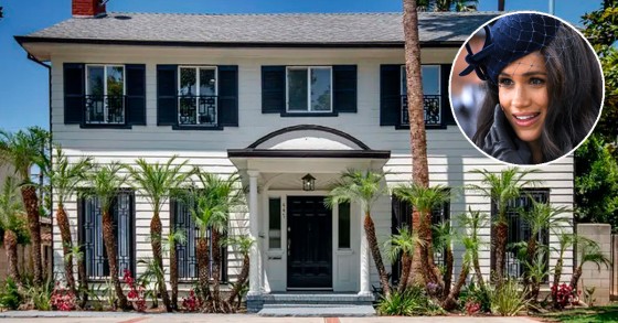 A mansão vista do exterior