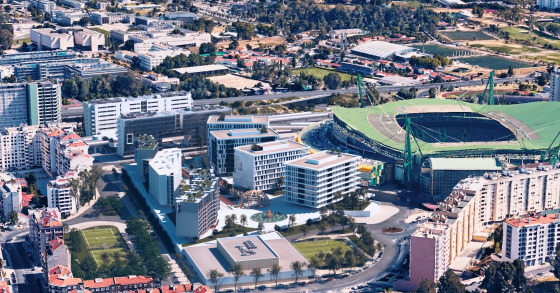 Viver e trabalhar junto ao estádio do Sporting: Norfin investe 200 milhões no projeto Metropolis