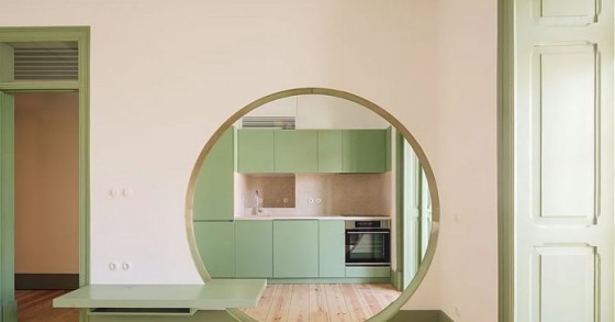 This unique property is located in Lisbon / Francisco Nogueira