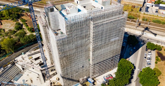 Obras das futuras sedes da Ageas em Lisboa e Porto prosseguem em velocidade cruzeiro