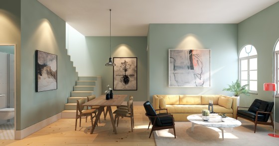 Edifício do século XIX reabilitado para dar lugar a habitação e comércio na baixa do Porto