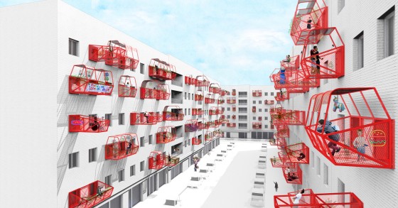 Edifícios sem varanda? Há um arquiteto espanhol que tem uma solução pré-fabricada