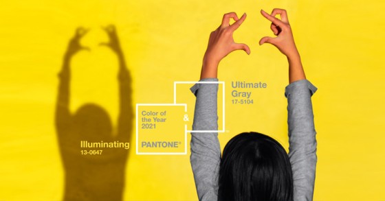 Pantone 2021: amarelo e cinza, as cores do próximo ano para transmitir força, energia e esperança