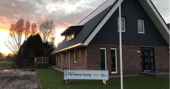 Assim é a primeira casa pré-fabricada de 100% cânhamo