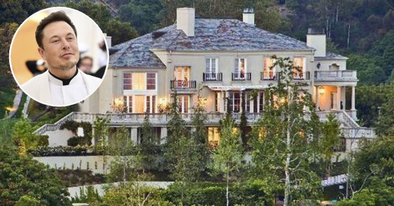 As extravagâncias imobiliárias de Elon Musk, capaz de vender quatro mansões num só lote