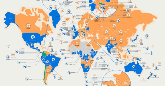Cães ou gatos? Este mapa revela as preferências de cada país