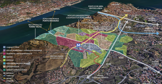 Vai nascer uma cidade na margem sul - 800 milhões para criar um novo estilo de vida