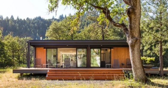 Estas casas pré-fabricadas são inspiradas na Apple e construídas em menos de uma semana