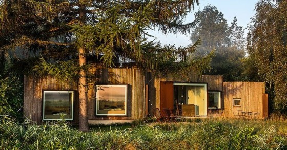 Casas de madeira na Dinamarca