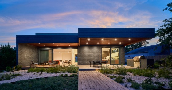 Casa pré-fabricada sustentável 