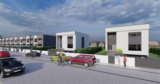 Valley Village terá 12 moradias: 10 casas geminadas e duas independentes