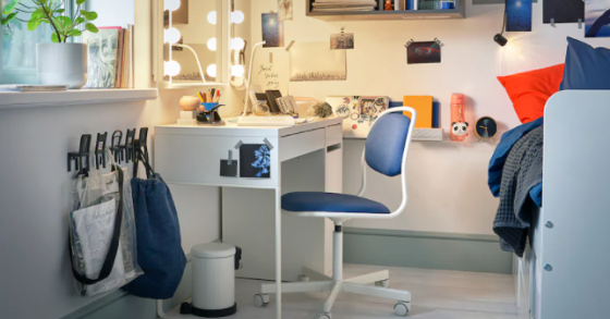 3 secretárias baratas da Ikea para trabalhar em casa