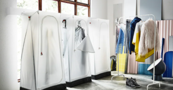 Guarda-roupa portátil Ikea