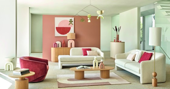 Tendências de móveis e materiais 