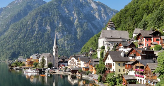 Hallstatt na Áustria
