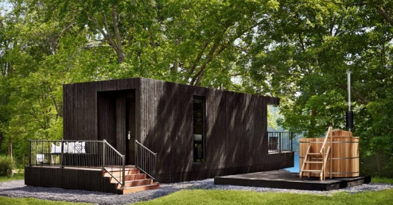 Hurley House, um hotel pré-fabricado