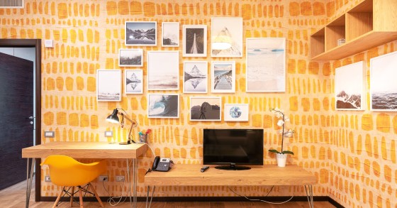 decorar com papel de parede