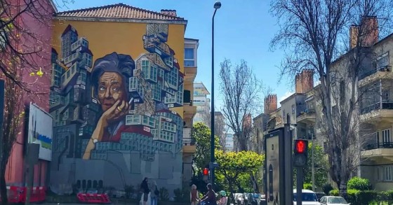 mural Simone de Oliveira