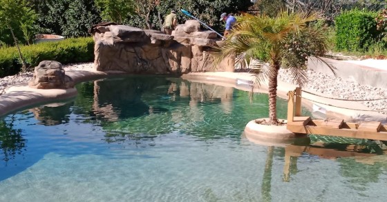 decoração de piscinas de areia