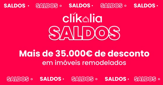 Saldos imobiliários com descontos em casas