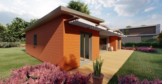 casas de madeira pré-fabricadas