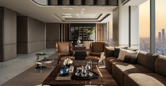 Uma incrível casa de luxo em Pequim inspirada na moda italiana