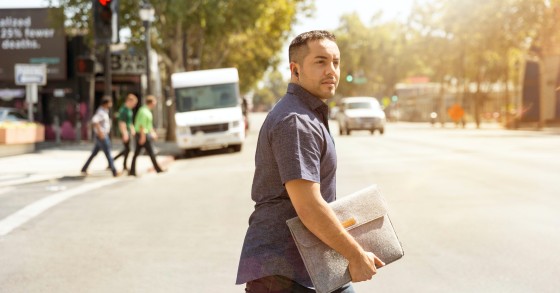 Importância de andar a pé para o clima