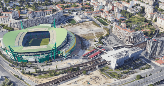 Belgas da Atenor compram terreno com 14.000 m2 junto ao estádio do Sporting