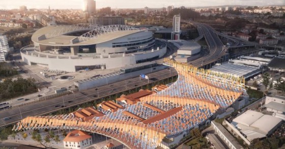 Obra no antigo matadouro do Porto