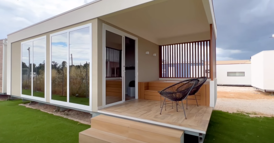Casas pré-fabricadas móveis e que podem ser personalizáveis