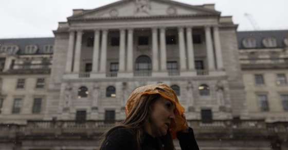 Taxas de juro em Inglaterra