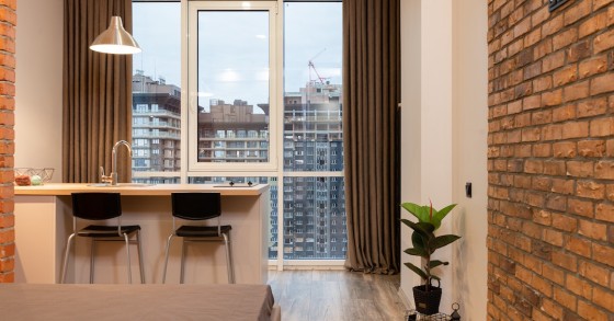 janelas oscilobatentes em apartamento