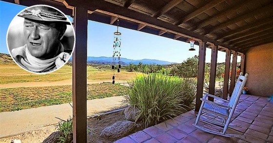 El antiguo rancho de John Wayne está a la venta en California por 6,6 millones