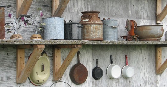 Objetos enferrujados