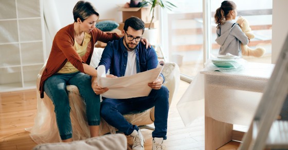 Atualização das rendas das casas