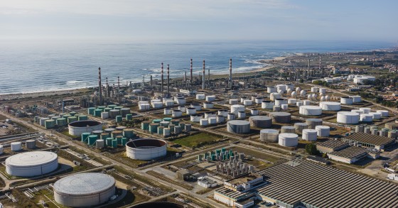 Antiga refinaria em Matosinhos