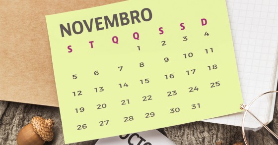 Calendário novembro