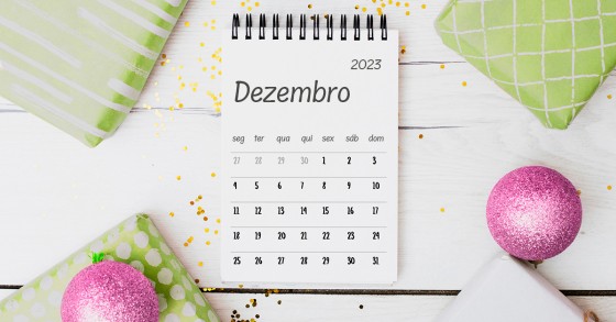 Calendário de dezembro 2023