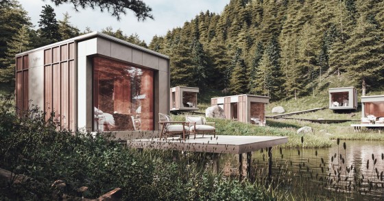 casas pré-fabricadas