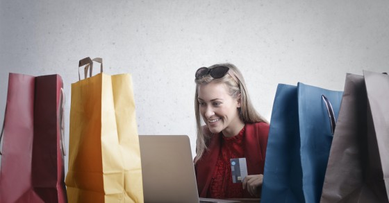 Compras de Natal pela internet