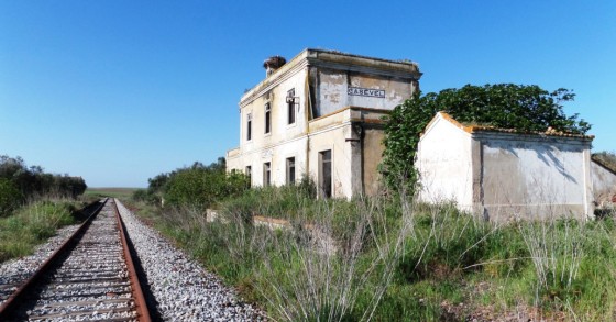 Antiga estação de comboios de Casével