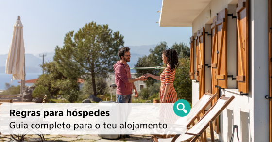 Regras para hóspedes em Alojamento Local