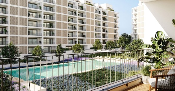 Empreendimentos novos com piscina