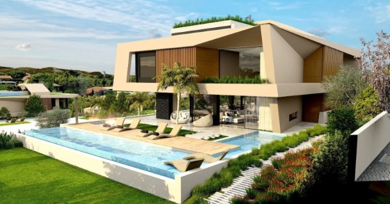 Casas novas de luxo
