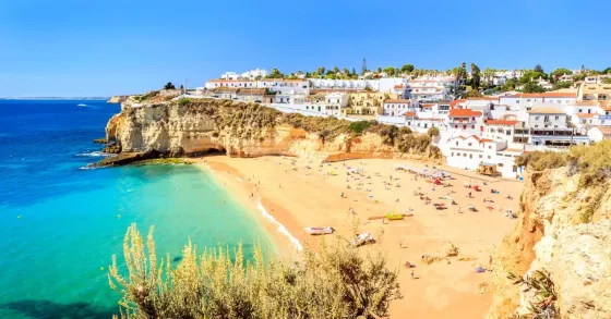 Carvoeiro, die Algarve