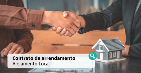 Contrato arrendamento de curta duração para AL
