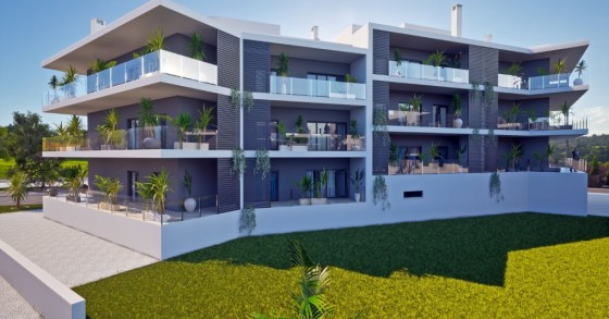 Nova construção: apartamentos rés do chão